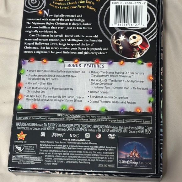 Tim Burtons The Nightmare Before Christmas - Picture 2 of 3